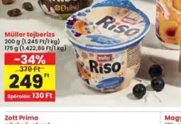 Interspar Müller tejberizs ajánlat