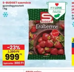Interspar S-BUDGET szamca ajánlat