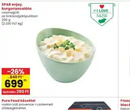 Interspar SPAR burgonyasaláta ajánlat