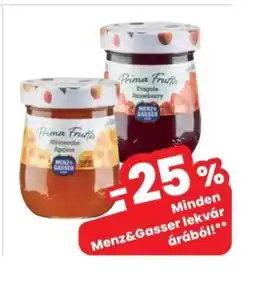 Interspar Menz&Gasser lekvár ajánlat
