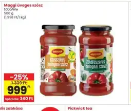 Interspar Maggi üveges szsz ajánlat