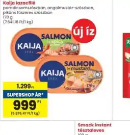 Interspar Kaija lazacfilé ajánlat