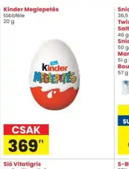 Interspar Kinder Meglepetés ajánlat