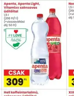 Interspar Apenta szénsavas üdítőital ajánlat