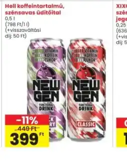 Interspar NEW GEN üdítőital ajánlat