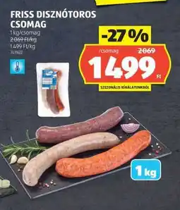 ALDI FRISS DISZNÓTOROS CSOMAG ajánlat