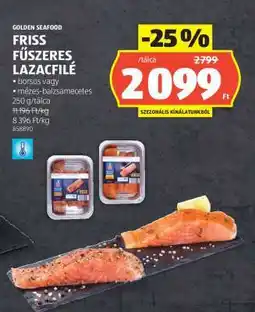 ALDI GOLDEN SEAFOOD Friss Fűszeres Lazacfilé ajánlat