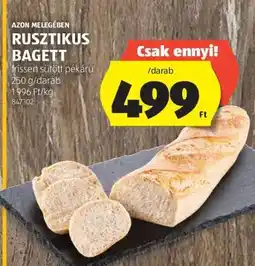 ALDI RUSZTIKUS BAGETT ajánlat