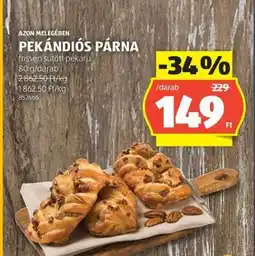 ALDI Pekándiós párna ajánlat
