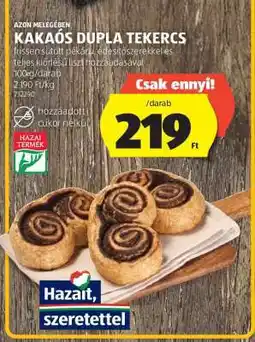 ALDI Kakaós Dupla Tekercs ajánlat