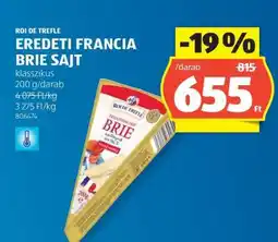 ALDI Roi de Trefle Eredeti Francia Brie Sajt ajánlat