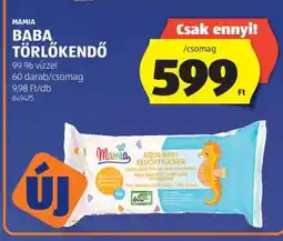 ALDI Mamia Baba Törlőkendő ajánlat