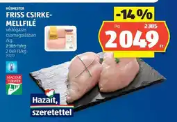 ALDI Friss csirkemellfilé ajánlat
