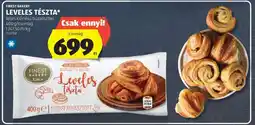 ALDI Finest Bakery Leveles Tészta ajánlat