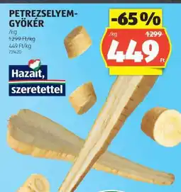 ALDI Petrezselyemgyökér ajánlat