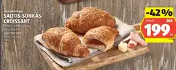 ALDI Sajtos-sonkás croissant ajánlat