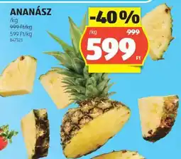 ALDI Ananász ajánlat