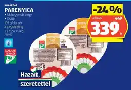 ALDI Kokárdás Parenyica ajánlat