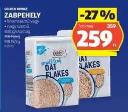 ALDI Golden Bridge Zabpehely ajánlat