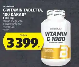 ALDI BIOTECHUSA C-VITAMIN TABLETTA, 100 DARAB ajánlat