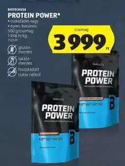 ALDI BioTechUSA Protein Power ajánlat