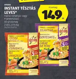 ALDI VIFOOD INSTANT TÉSZTÁS LEVES ajánlat