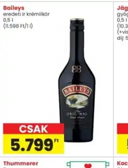 Interspar Baileys eredeti ír krémlikőr ajánlat
