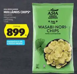 ALDI Asia Green Garden Hullámos Chips ajánlat