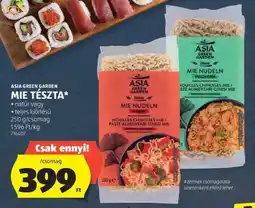 ALDI Asia Green Garden Mie Tészta ajánlat