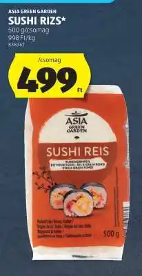 ALDI ASIA GREEN GARDEN SUSHI RIZS ajánlat