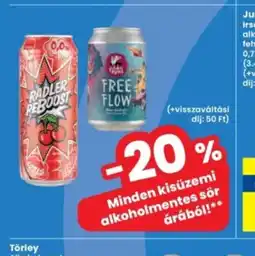 Interspar Kisüzemi alkoholmentes sör ajánlat