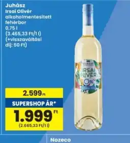 Interspar Juhász Irsai Olivér fehérbor ajánlat