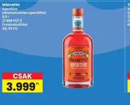Interspar Mionetto Aperitivo ajánlat
