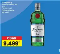 Interspar Tanqueray alkoholmentes ital ajánlat