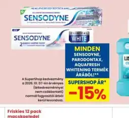 Interspar SENSODYNE fogkrém ajánlat