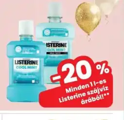 Interspar LISTERINE szájvíz ajánlat