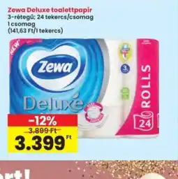 Interspar Zewa Deluxe toalettpapír ajánlat