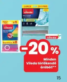 Interspar Vileda törlőkendő ajánlat