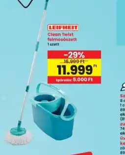 Interspar LEIFHEIT Clean Twist felmosszett ajánlat