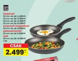 Interspar SIMPEX BASIC Serpenyő ajánlat
