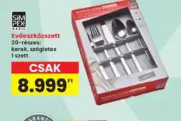 Interspar SIMPLEX BASIC Evőeszközkészlet ajánlat