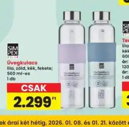 Interspar SIMPEX Üvegkulacs ajánlat