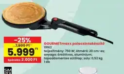 Interspar GOURMETmaxx palacsintakészítő ajánlat