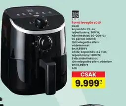 Interspar SIMPEX BASIC Forr levegős sütő ajánlat