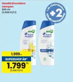 Interspar Head&Shoulders sampon ajánlat