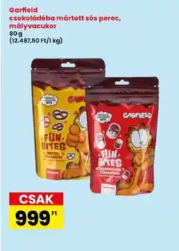 Interspar Garfield csokoládés snack ajánlat