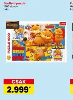 Interspar Garfield puzzle ajánlat