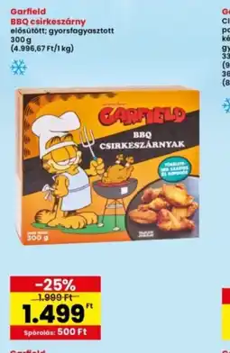 Interspar Garfield BBQ csirkeszárny ajánlat
