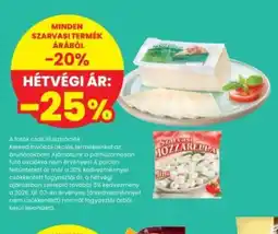 Interspar SZARVASI MOZZARELLA ajánlat