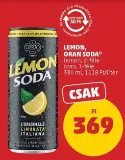 PENNY LEMON, ORAN SODA ajánlat